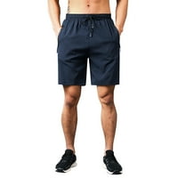 Advoicd Muške hlače za vruće vremenske kratke hlače za muškarce ravno muške koljena casual pantalone