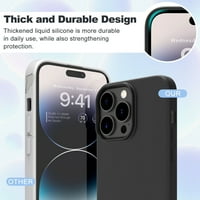 iPhone zaštitna futrola Slim Fit Mekani silikonski poklopac kompatibilan sa iPhone Pro MA Plus Pro telefonom
