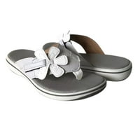 Papuče za žene i muškarče, ženske cipele ravne cvjetne florske flopske flopse sandale casual papuče