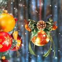 Božićni ukrasi Kreativna ručno rađena po granični božićni jezik Apple pakiranje božićne prozirne akrilne