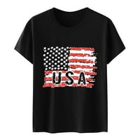 Košulja američke zastave za žene 4. srpnja Košulje seksi majica Patriotske majice Vrhovi neovisnosti