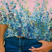 GVMFIVE ženske vrhove dugih rukava V izrez majica casual bluza