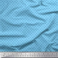 Soimoi poliester crepe tkanina geometrijska malog motiva za pljesak tiskane tkanine sa dvorištem širom