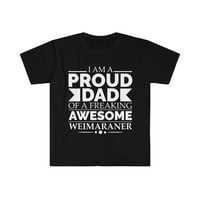 Ponosni tata Weimaraner Unise majica S-3XL Dan oca otac