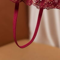 Homodles ženske donjeg rublja - čipka od vinskih spotova prozračna rastela seksi niskih struka vina