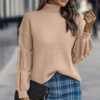 Ketyyh-Chn džemperi za žene džemper vintage pletene pulovere džemper bluza c, l