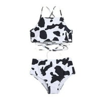 Ichuanyi Ženski kupaći kostim, Ljetno čišćenje Dame Ženska seksi kupaći kostim Split kravlje uzorke