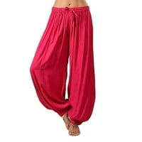 HGW casual pantalone žene plus veličine pune boje casual labave harem hlače joga hlače za žene pantalone