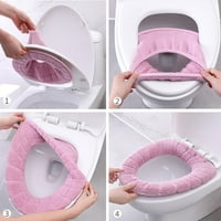 Bacock kućni tekstil kupaonica toaletni poklopac poklopca meko topli wc sjedalo za jastuk za jastuk