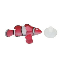 Akvarij plutajuća dekoracija klauna, živahnu kozmetička riba užarena ukras živopisnog silikona lažna