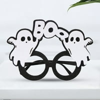 Kiskick Creative Halloween naočale, par ekološki prihvatljive ukrasne čaše, kreativni oblik, Halloween