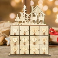 Lacyie Advent Calendar sa ladicama Božićni ukras za djecu