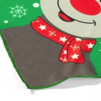 Božićne pidžame Odgovara odjeću Xmas Family PJS set za odrasle Dječije bebe Kućni kućni ljubimci Xmas