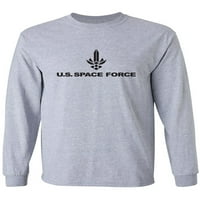 Sjedinjene Države Space Sill Logo Majica duge rukave