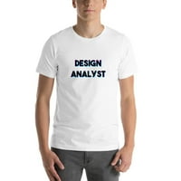 TRI COLOR dizajnerski analitičar kratkih rukava pamučna majica od strane nedefiniranih poklona