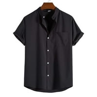 Zermoge majice za muškarce Plus veličine čišćenje muška moda casual kratkih rukava košulja košulja kratkih