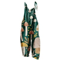 Ženski pullesilni pul veličine Summersion Summer Modne dugo reprezentacije cvjetne pantalone za vježbanje za dame široke noge Hlače za kombinezone Ležerne prilike