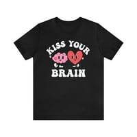 Majica za nastavnike, majice za specijalno obrazovanje, poljubi vašu masicu mozgu