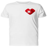 Love Švicarska Flag za zastavu Heart Muškarci -Mage by Shutterstock, muško 4x-Large