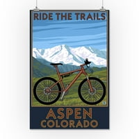 Aspen, Kolorado, Vožnja stazama, brdski bicikl