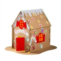 Tarmeek božićna ručna ručno izrađena božićna kuća puzzle izrada materijalnog paketa Set Kids Božićni