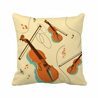 Muzički instrumenti za violinu Uzorak bacaju jastuk za spavanje kauč kauč na kauču