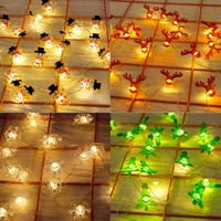 20 Gledajte bajke String Light bateriju za viseći ukrasi Božićni dekor