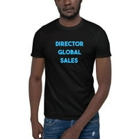 Plava direktorica Globalna prodaja kratkih rukava pamučna majica od nedefiniranih poklona