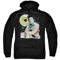 Elvis Presley The King Rock Gold Record Odrasli Pull-preko hoodie