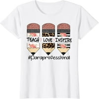 Naučite ljubav INSPIRE Paraprofesionalna majica Crayon