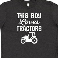 Inktastična poljoprivreda Ovaj dječak voli traktore Mladi majicu