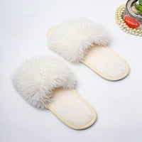 Ženske papuče otvorene nožne ustanove bijele eur38-39