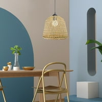Bambusova svjetiljka sjenka Vintage Lampshade za podne lampice za tablicu