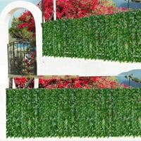 0,5 * Artificial Hedge Maple Leaf Garden ograda Mreži za zaštitu na otvorenom Dekor