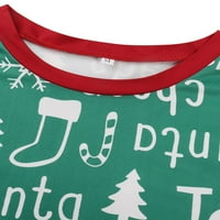 Porodica Lisenrain Uklapajući Božićne pidžame postavljaju Xmas noćnu odjeću