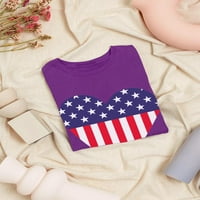 Majica American Love zastave Žene -Mage by Shutterstock, Ženska 4x-velika