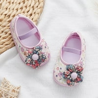 Dječji djevojke meke cipele od malih toddlera cipele s malim šetačima cipele šareno cvijeće princeze