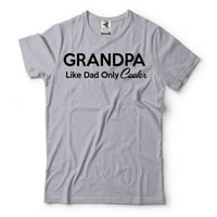 Muška djed majica Funny Grandpa Tee Grandpa Rođendanski poklon Tee Očev dan Djed Djed Djed