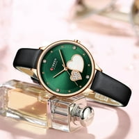 Curren ženski satovi vrhunske luksuzne kvarcne kožne ručni sat sa elegantnim tankim satom za žene -