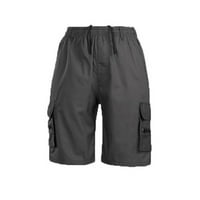 Ljetni novih muških ležernih radova nose više džepne casual pantalone sportske radne pantalone