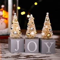 Odbrojavanje božićnog drva Bo sa drvetom, blok zvjezdanih tužvnih kalendara, drveni kućni dekor, odmor
