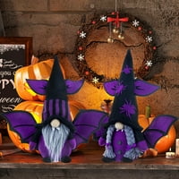 Gnomes Plišasti igračke za Halloween Spider BAT element Halloween ukrasi sezonski festival Party pribor