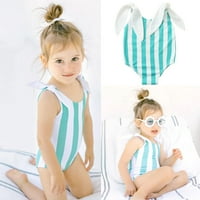 Eczipvz Baby kupaći kostim Djevojkom Ljeto Toddler Girls Ruffles Leopard Prints Kupaće kostime Onesie