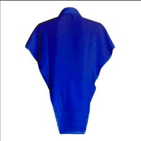 Rovga ženske majice casual halter majica bez rukava V izrez Modni labavi šivanje vrhovi ljetne modne