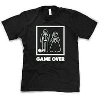 Muška igra preko majica Funny Wedding T košulje Humor Bachelor Party Novelty Tees - XXL grafički teže