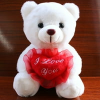 Šareni svjetlosni medvjed plišani igrački zaljubljeni poklon samo šareno svjetlo zagrljaj ljubavi