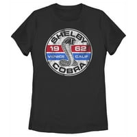 Ženska Shelby Cobra Logo Grafički tee crni medij