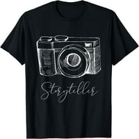 Fotograf, kamera, fotografija, majica Storyteller