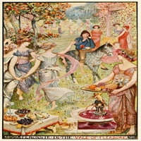 Bajka Lilac Fairy Fairy of Failus Plaster Print Henry J. Ford