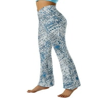 Ženske bootcut yoga hlače gamaše visokog struka temmy kontrola joge flare hlače